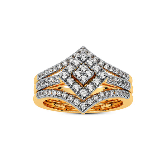 Reverie Diamond Bridal Ring Set